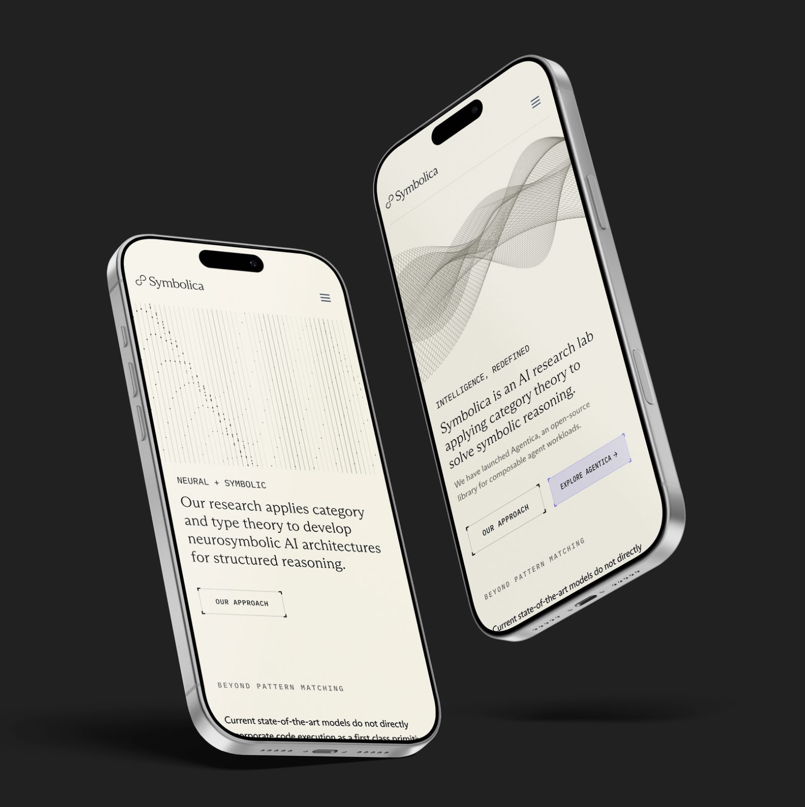 Symbolica mobile screens